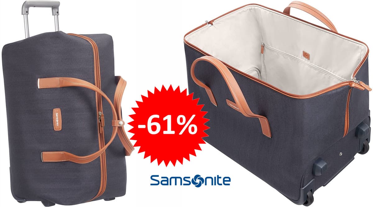 Maleta Samsonite Lite DLX 55 barata, ofertas en maletas, maletas baratas, chollo