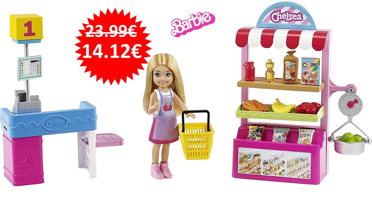 Muñeca barbie Chelsea supermercado barata, muñecas baratas, ofertas en juguetes, chollo
