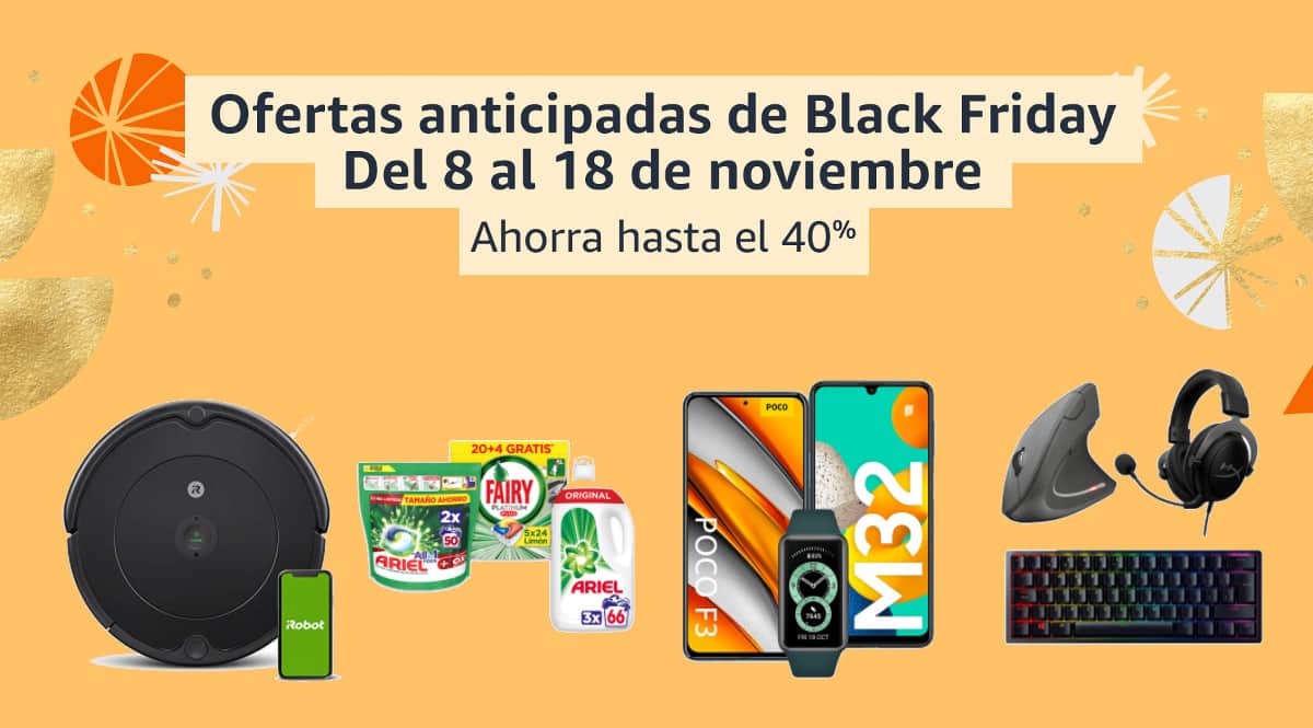 ¡Ofertas anticipadas de Black Friday en Amazon!