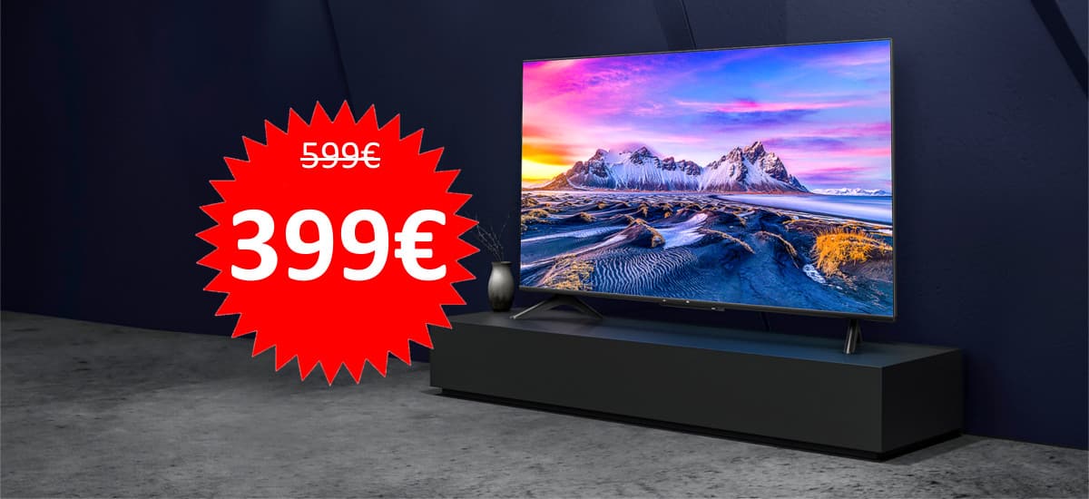 Televisor Xiaomi Mi TV P1 de 50 pulgadas barato. Ofertas en televisores, televisores baratos, chollo