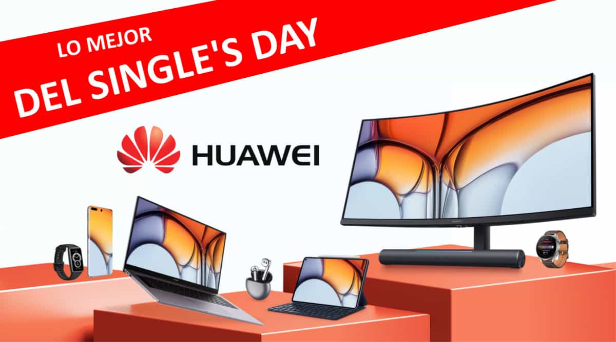 Todas las ofertas del 11 del 11 Single's Day de Huawei,chollo