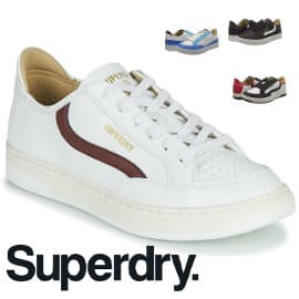 Zapatillas Superdry Basket Lux Low Trainer baratas, zapatillas de marca baratas, ofertas en calzado