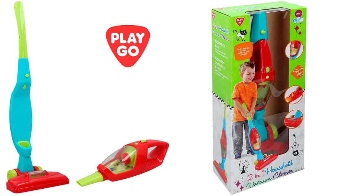 Aspirador eléctrico de juguete PlayGo 2 en 1 barato, juguetes de marca baratos, ofertas para niños, chollo