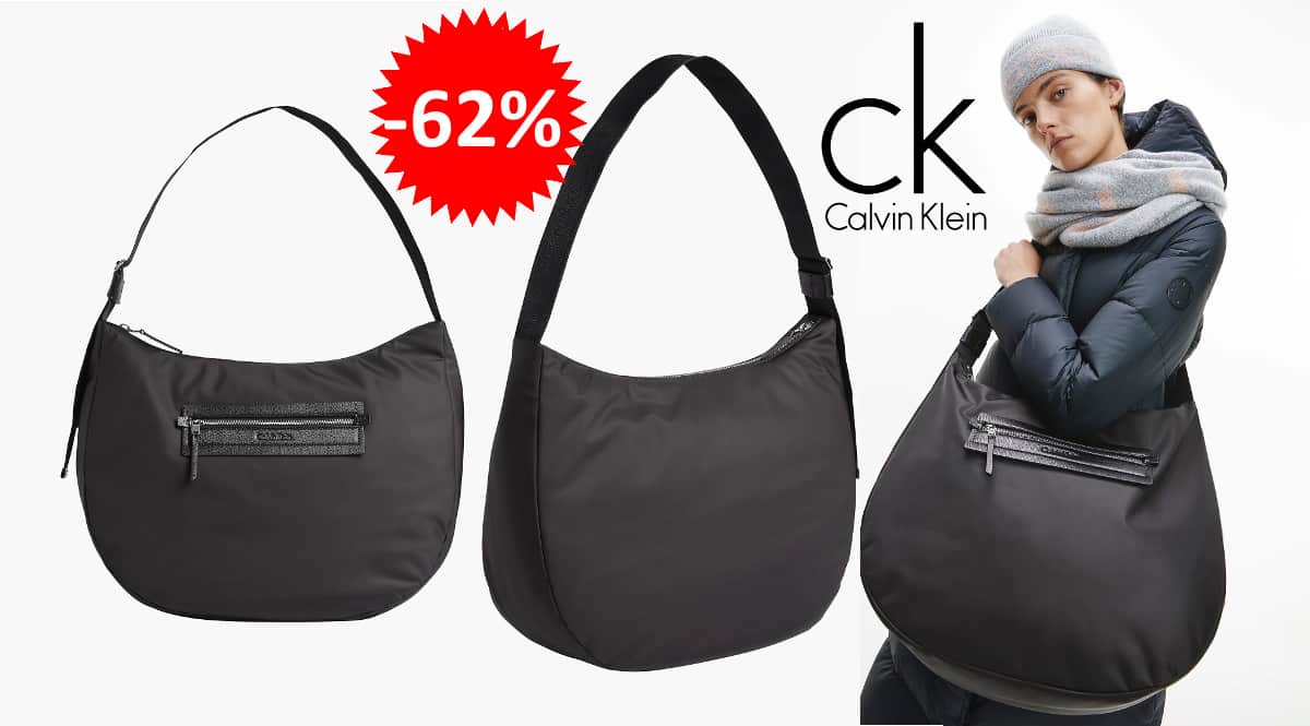 Bolso Calvin Klein Hobo barato, bolsos de marca baratos, ofertas en bolsos, chollo