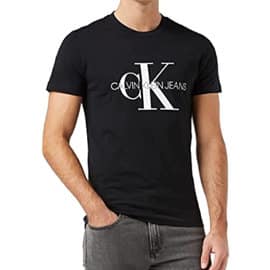 Camiseta Calvin Klein Iconic Monogram barata, camisetas de marca baratos, ofertas en ropa