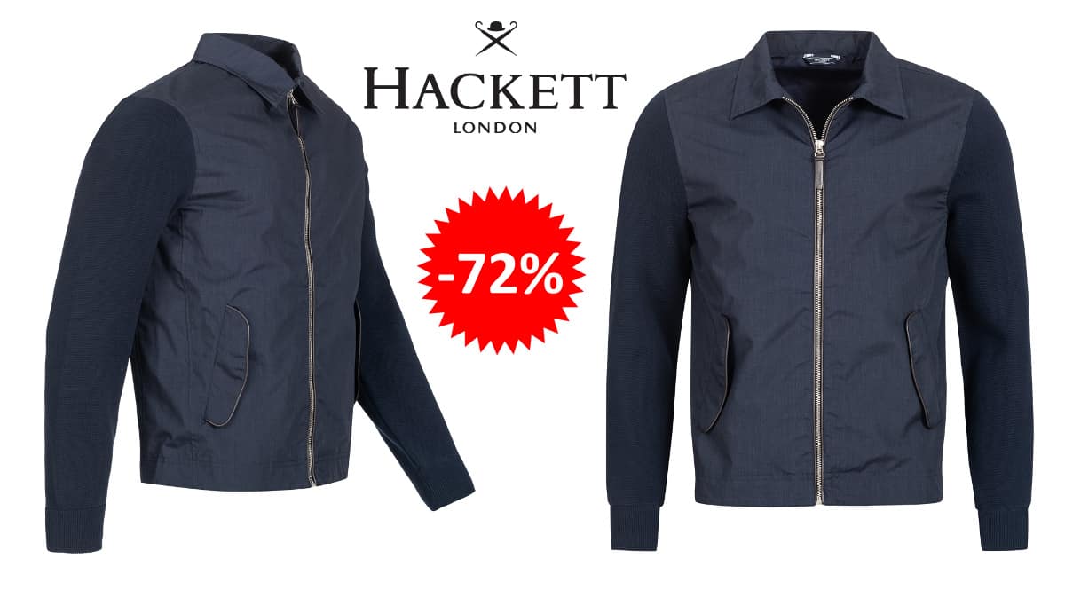 Chaqueta Hackett London Hybrid barata, ropa de marca barata, ofertas en chaquetas chollo