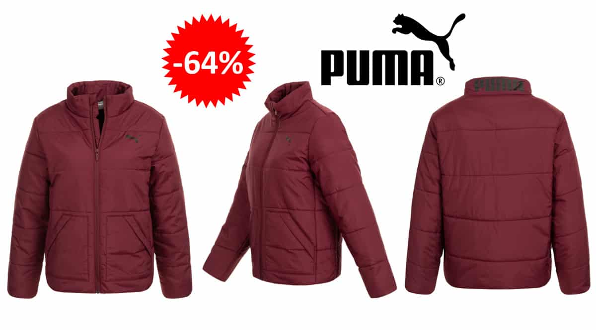 Chaqueta Puma Essentials+ Padded barata, ropa de marca barata, ofertas en chaquetas chollo