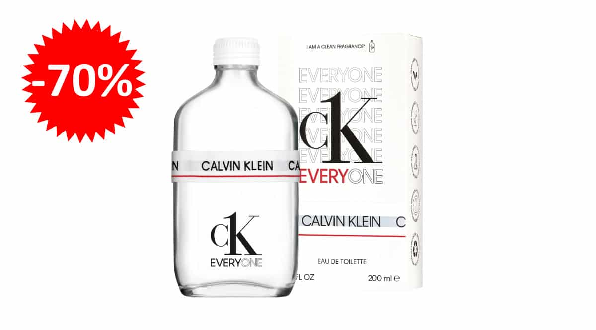 Colonia Calvin Klein Everyone barata, colonias de marca baratas, ofertas en belleza, chollo