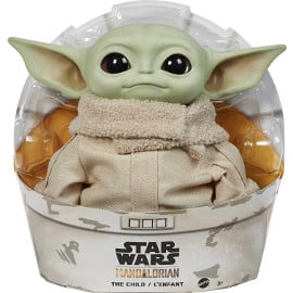 ¡¡Chollo!! Peluche Star Wars Baby Yoda de 28cm sólo 20 euros.