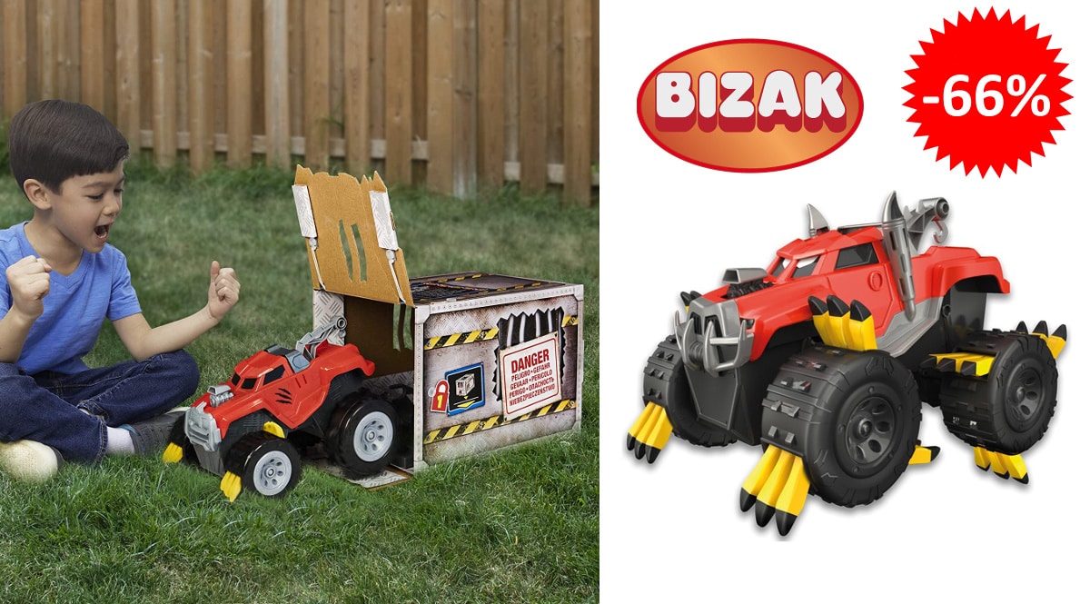 Vehículo radiocontrol The Animal de Bizak barato, juguetes baratos, ofertas para niños chollo
