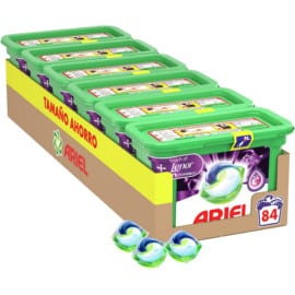 84 cápsulas de detergente Ariel Pods Lenor Unstoppables. Ofertas en supermercado