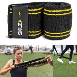Banda de resistencia para adulto SKLZ Pro Knit Mini Band barata, bandas fitness baratas, ofertas en material deportivo