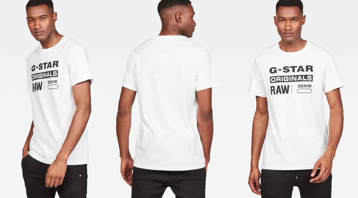 Camiseta G-Star Raw Graphic 8 barata, ropa de marca barata, ofertas en camisetas chollo