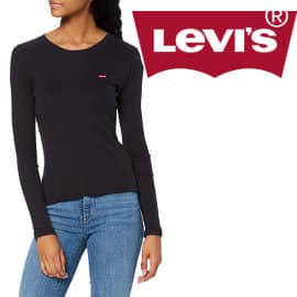 Camiseta para mujer Levi's Baby Tee barata, camisetas de marca baratas, ofertas en ropa