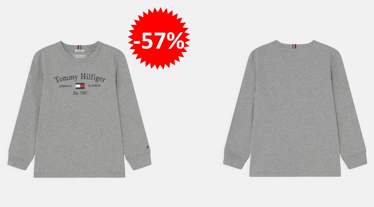 Camiseta para niño Tommy Hilfiger Artwork barata, camisetas de marca baratas, ofertas en ropa, chollo