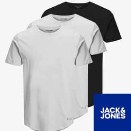 Pack de camisetas Jack & Jones jjenoa baratas, camisetas de marca baratas, ofertas en ropa