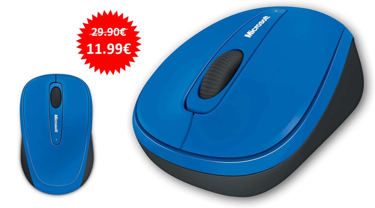 Ratón inalámbrico Microsoft Wireless Mobile Mouse 3500 barato, ofertas en ratones inalámbricos, ratones inalámbricos baratos, chollo