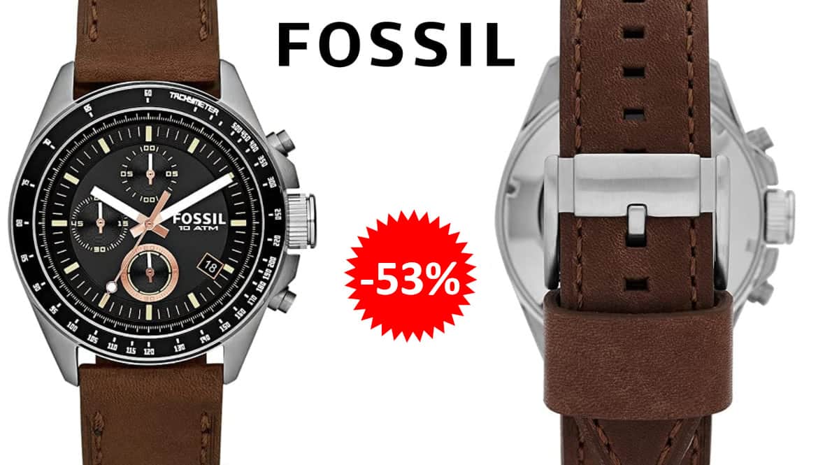 Reloj para hombre Fossil Decker barato, relojes baratos, ofertas en relojes chollo