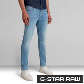 Vaqueros G-STAR RAW 3301 Slim Fit indigo baratos, pantalones de marca baratos, ofertas en ropa