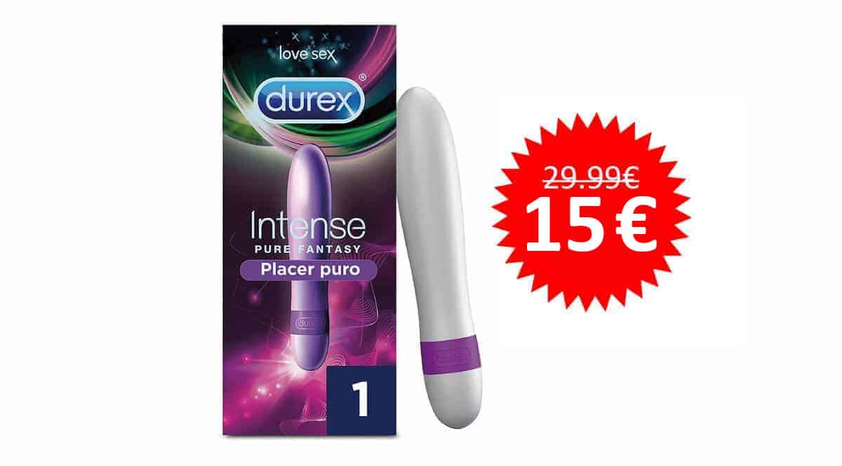 Vibrador Durex Intense Orgasmic Pure Fantasy barato, juguetes sexuales baratos, ofertas para ti chollo