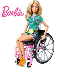 ¡Precio mínimo histórico! Barbie Fashionista con silla de ruedas sólo 15 euros.
