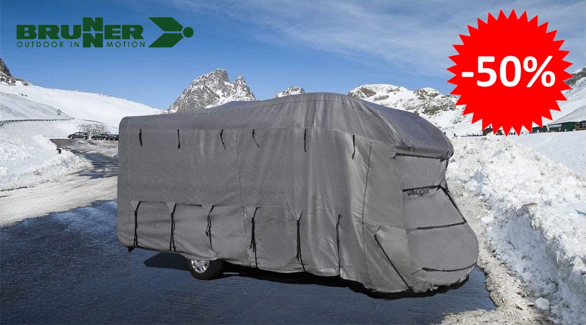 Funda autocaravana Brunner Camper Cover 12M barata, ofertas en fundas para autocaravanas, cubiertas para caravanas baratas, chollo