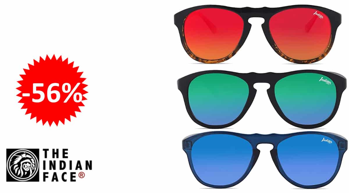 Gafas de sol unisex The Indian Face Expedition baratas, gafas de sol de marca baratas, ofertas en óptica, chollo