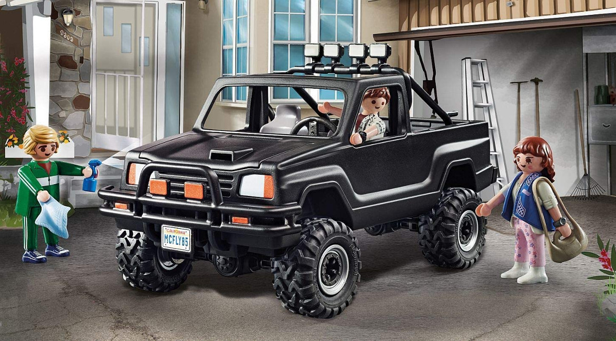 Juguete Playmobil Camioneta de Marty Regreso al Futuro barato. Ofertas en juguetes, juguetes baratos, chollo