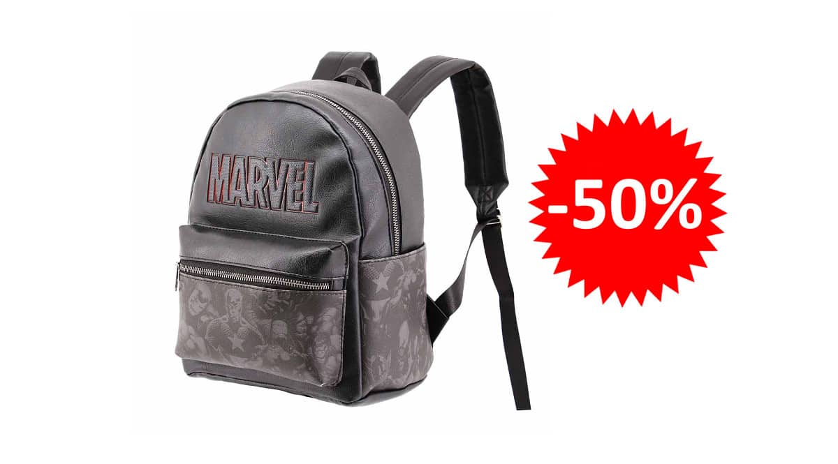 ¡Precio mínimo histórico! Mochila Karactermania Marvel Universe sólo 20.90 euros. 50% de descuento.