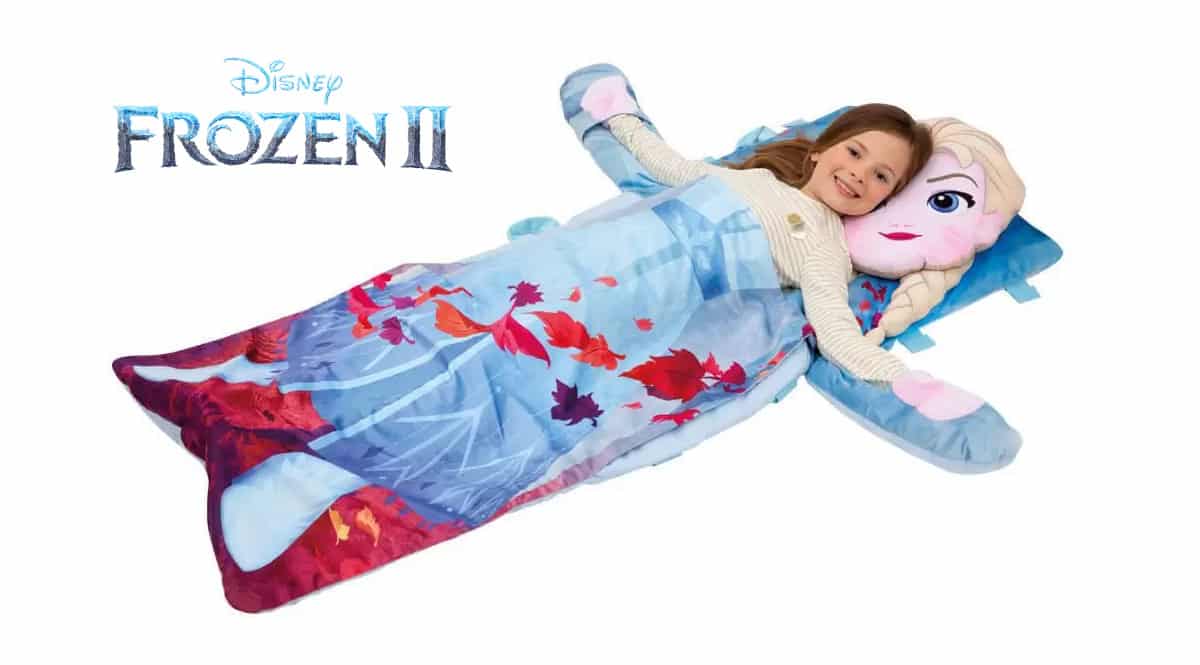 Saco de dormir Frozen 2 Elsa barato, juguetes baratos, ofertas para niños chollo