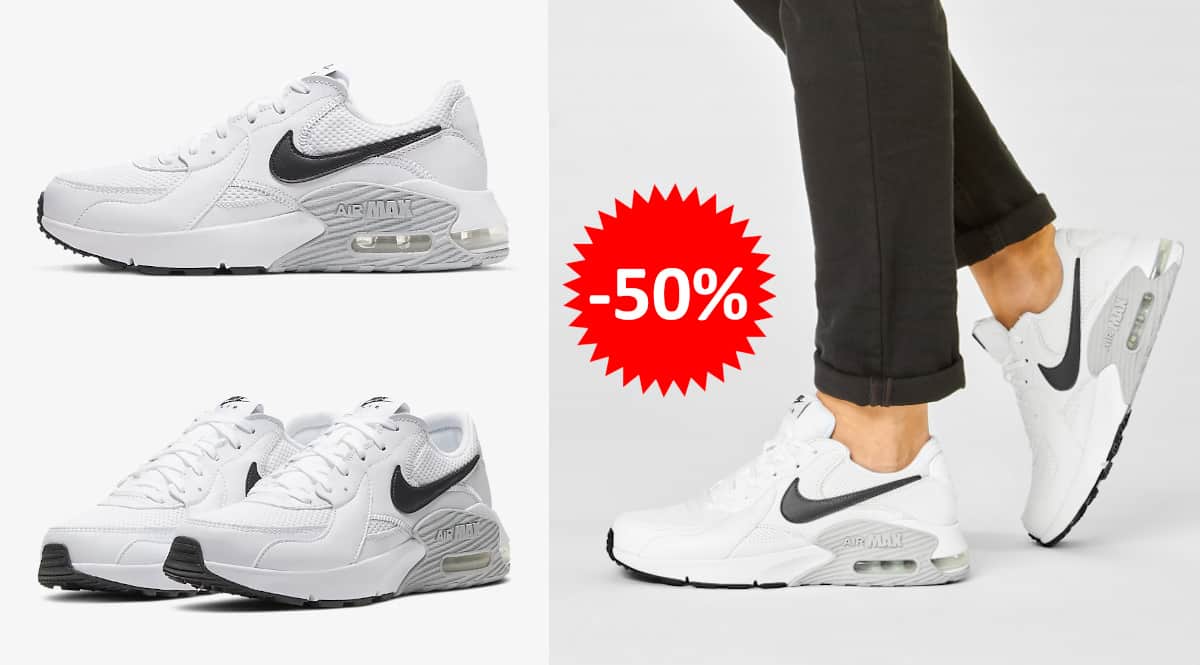 Zapatillas Nike Air Max Excee para mujer baratas, calzado de marca barato, ofertas en zapatillas chollo