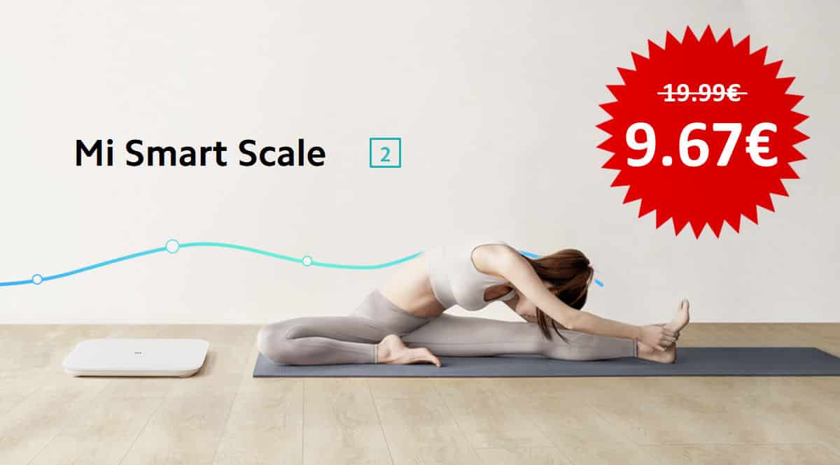 Báscula inteligente Xiaomi Mi Smart Scale 2 barata, ofertas en básculas, básculas baratas, chollo