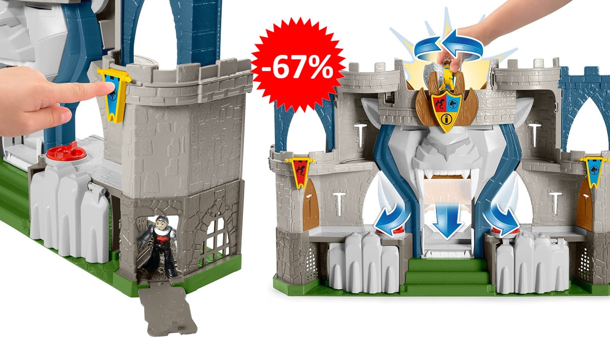 Castillo de Aventuras de Mattel barato, juguetes baratos, ofertas para niños chollo