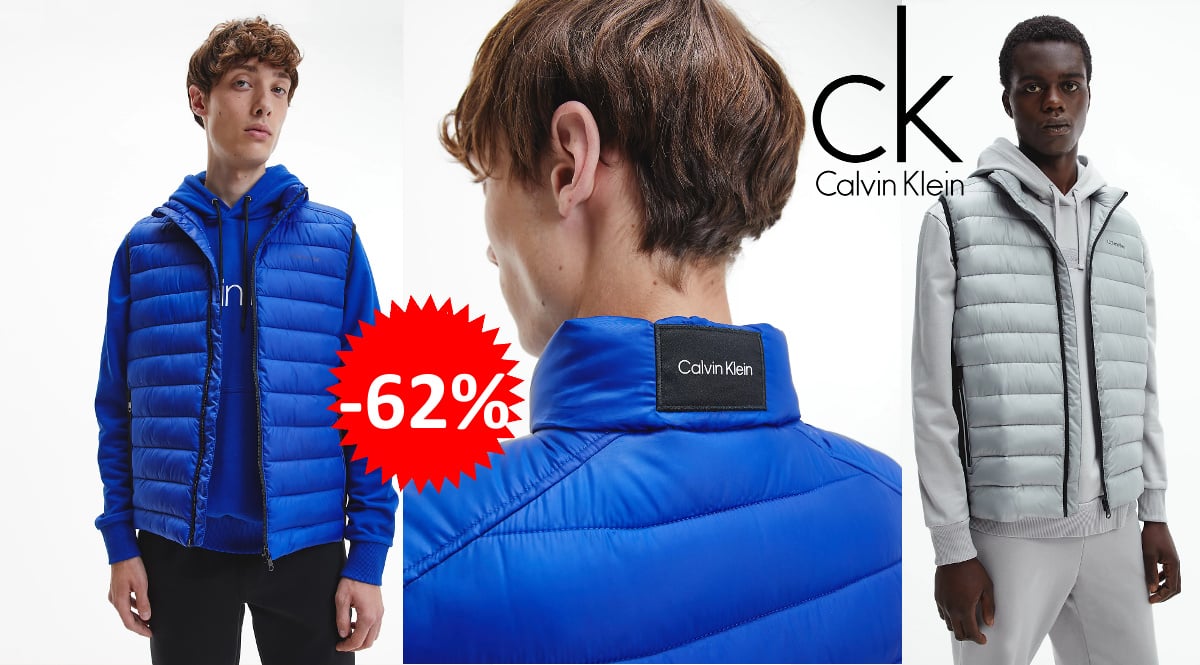 Chaleco Calvin Klein Recycled Side Logo Vest