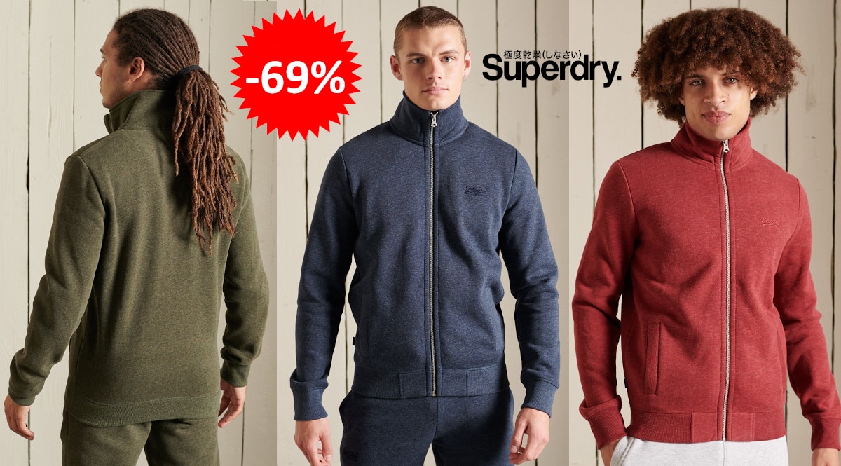 Chaqueta Superdry Vintage Track barata, ropa de marca barata, ofertas en chaquetas chollo