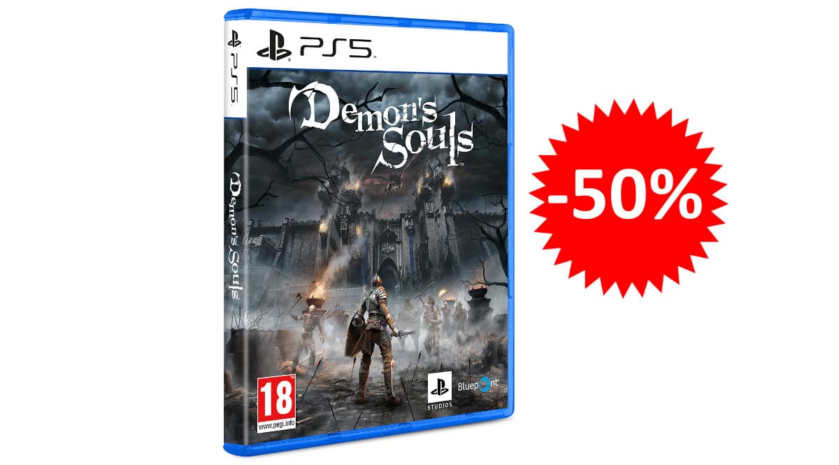 ¡Precio mínimo histórico! Demon’s Souls Remake para PS5 sólo 40 euros. 50% de descuento.