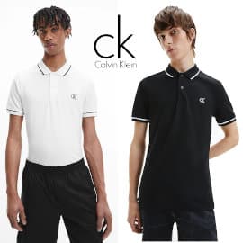 Polo Calvin Klein Essentials barato, ropa de marca barata, ofertas en camisetas