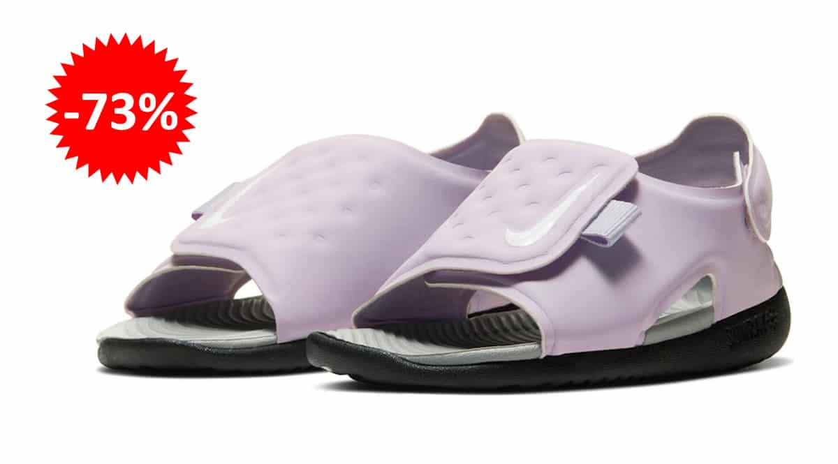 Sandalias Nike Sunray Adjust 5 baratas, calzado de marca barato, ofertas para niños chollo