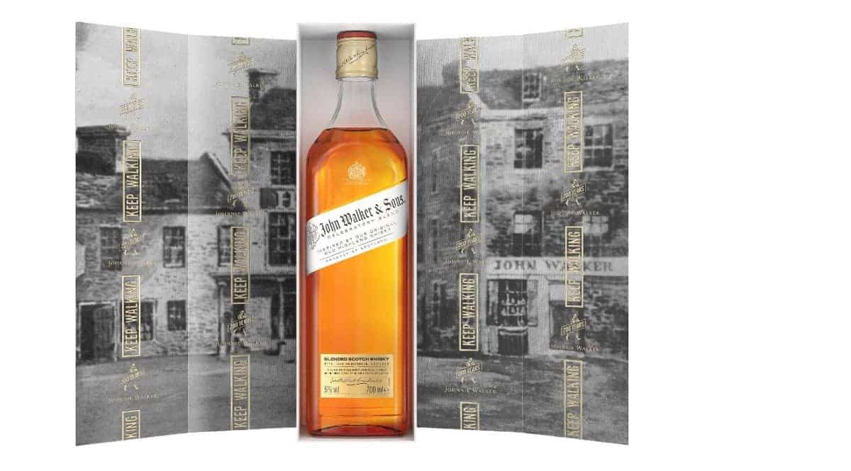 ¡¡Chollo!! Whisky Johnnie Walker & Sons Celebratory Blend Edición Limitada sólo 39 euros.