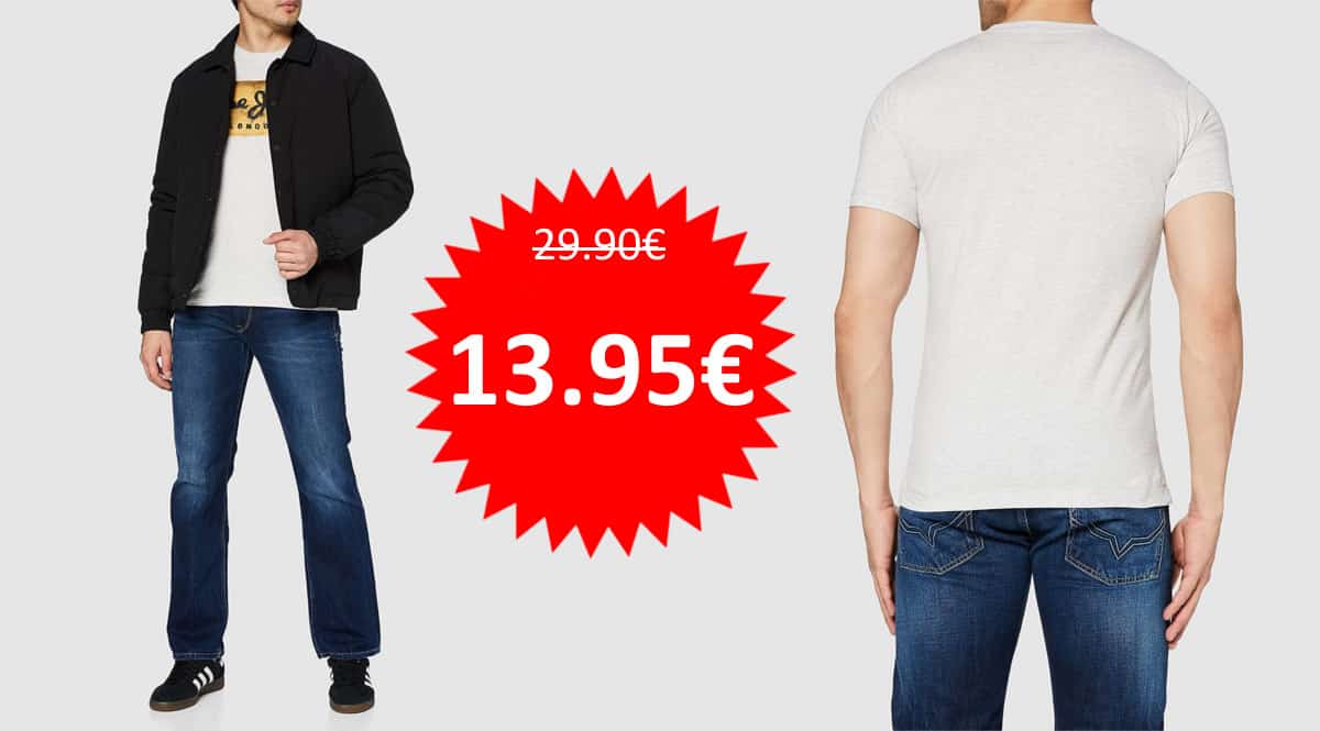 Camiseta Pepe Jeans Charing barata. Ofertas en ropa de marca, ropa de marca barata, chollo
