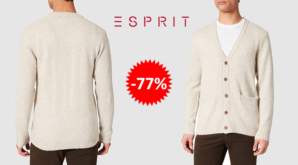 Cárdigan Esprit barato, ropa de marca barata, ofertas en chaquetas chollo1