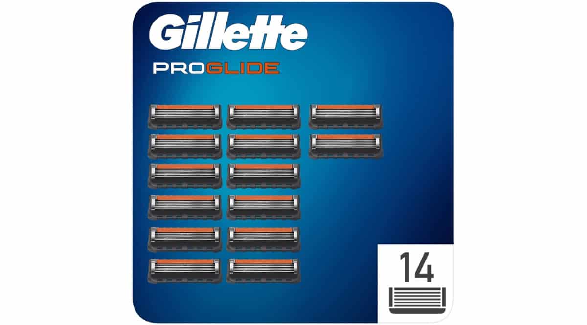Cuchillas de afeitar Gillette ProGlide baratas, cuchillas de marca baratas, ofertas supermercado, chollo