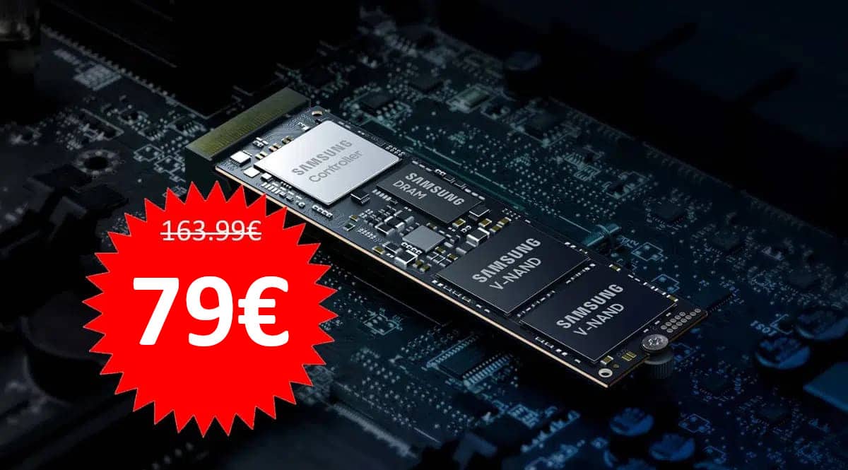 ¡Precio mínimo histórico! Disco Samsung SSD 980 PRO 500GB sólo 79 euros. Ahórrate 55 euros.