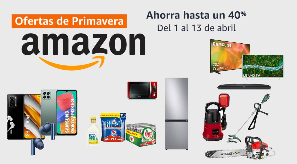 Ofertas de primavera Amazon, móviles baratos, artículos para el hogar baratos, ofertas en Roombas, chollo
