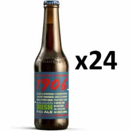 ¡Cupón descuento! Pack de 24 cervezas (botellas de 33cl) Estrella Galicia 1906 Galician Irish Red Ale sólo 19.71 euros.