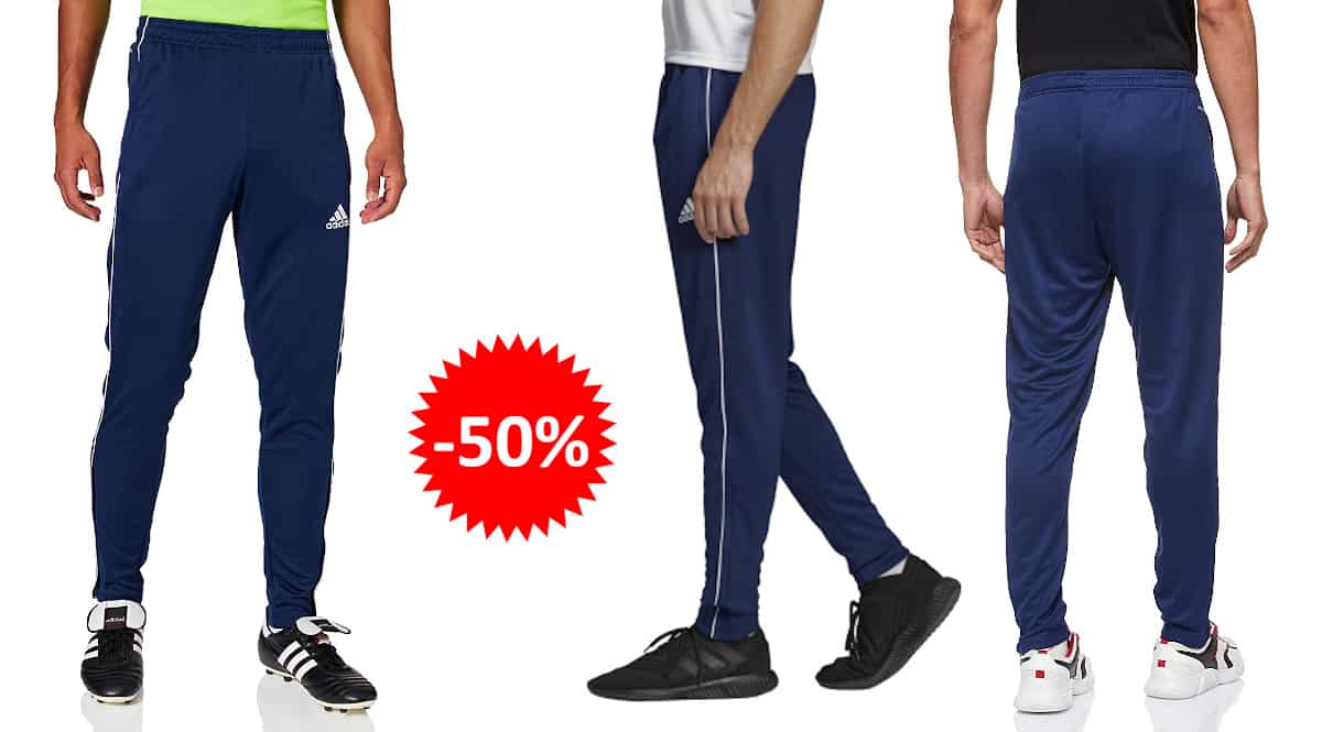 Pantalones Adidas Core 18 baratos, ropa de marca barata, ofertas en pantalones chollo