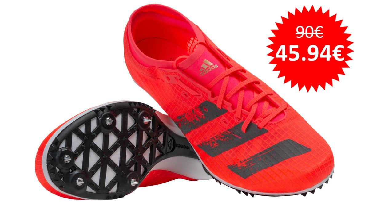 ¡¡Chollo!! Zapatillas de atletismo para hombre Adidas Adizero Ambition sólo 45.94 euros.