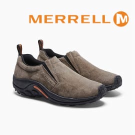 ¡¡Chollo!! Zapatillas sin cordones para hombre Merrell Jungle Moc sólo 52 euros. 53% de descuento.