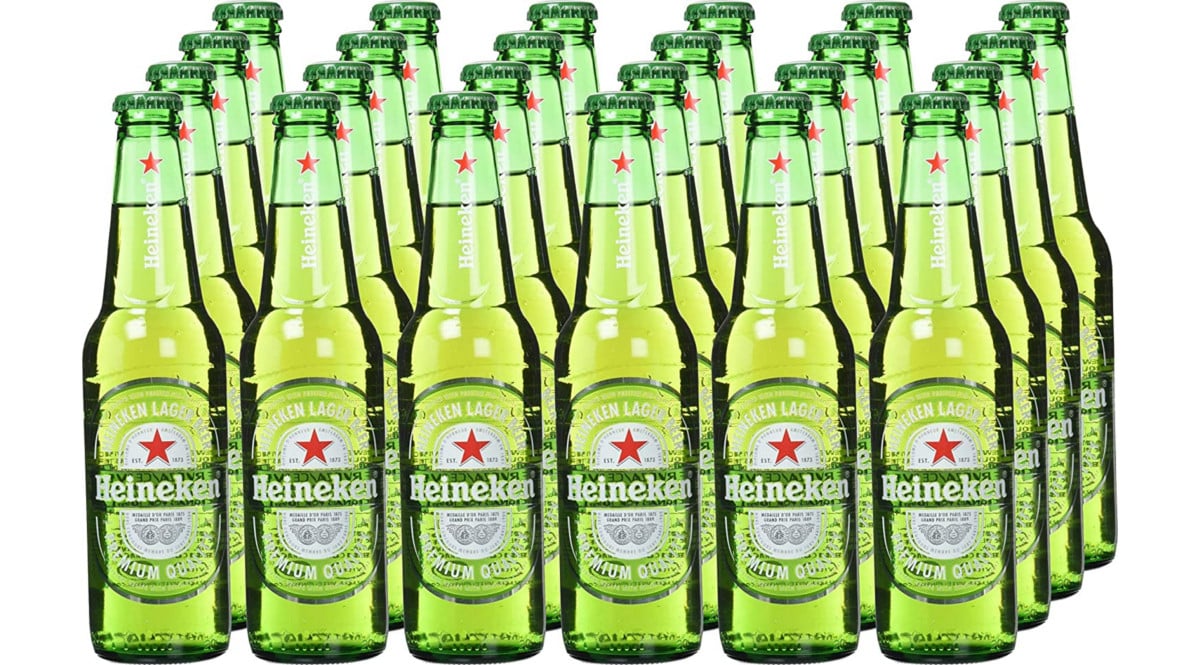 24 cervezas Heineken baratas. Ofertas en supermercado, chollo
