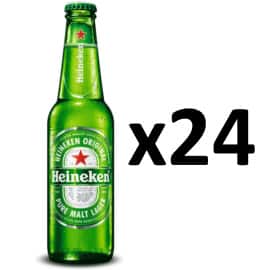 24 cervezas Heineken baratas. Ofertas en supermercado